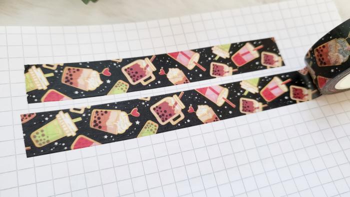Washi Tape Bubble Tea